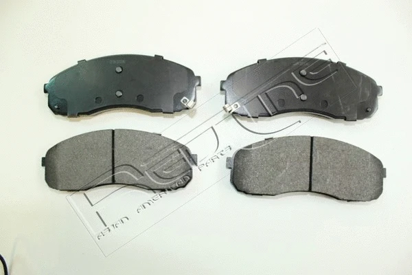 Brake Pad Set, disc brake (27KI036)
