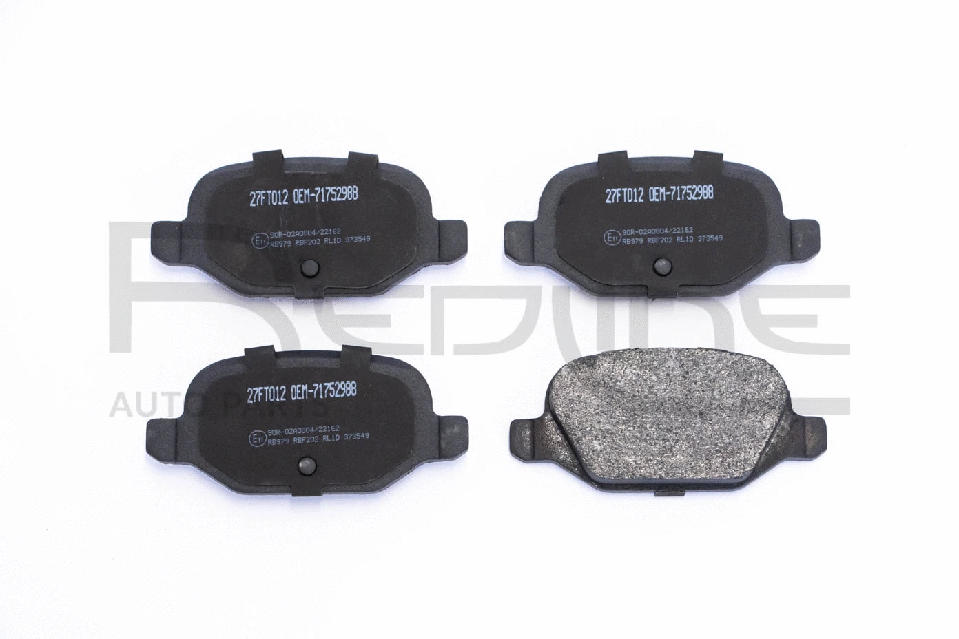 Brake Pad Set, disc brake (27FT012)
