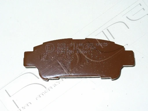 Brake Pad Set, disc brake (27TO044)