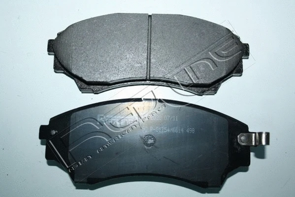 Brake Pad Set, disc brake (27MZ021)