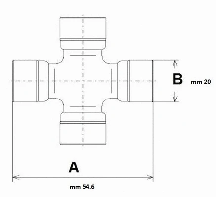 Joint, propshaft (11DA002)