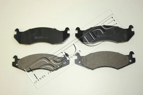 Brake Pad Set, disc brake (27JE004)
