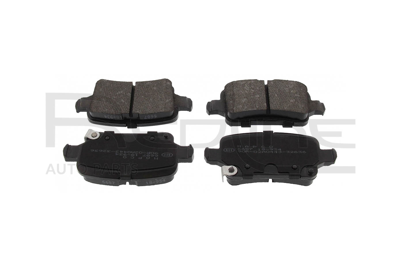 Brake Pad Set, disc brake (27OP013)