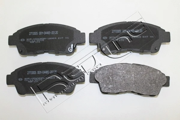 Brake Pad Set, disc brake (27TO005)