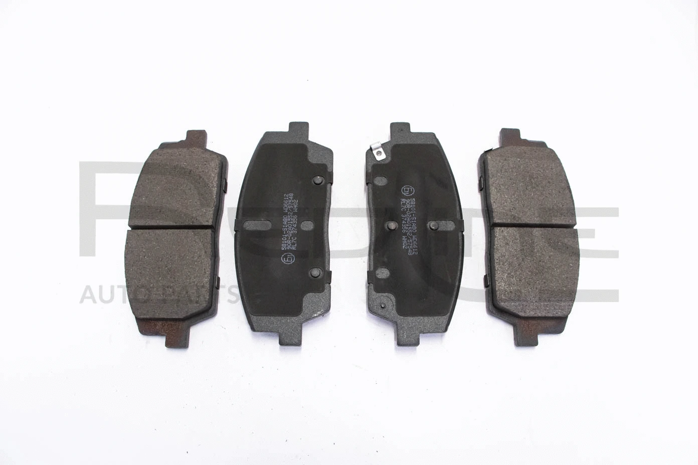 Brake Pad Set, disc brake (27HY088)