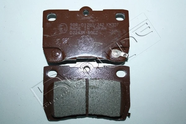 Brake Pad Set, disc brake (27LX014)