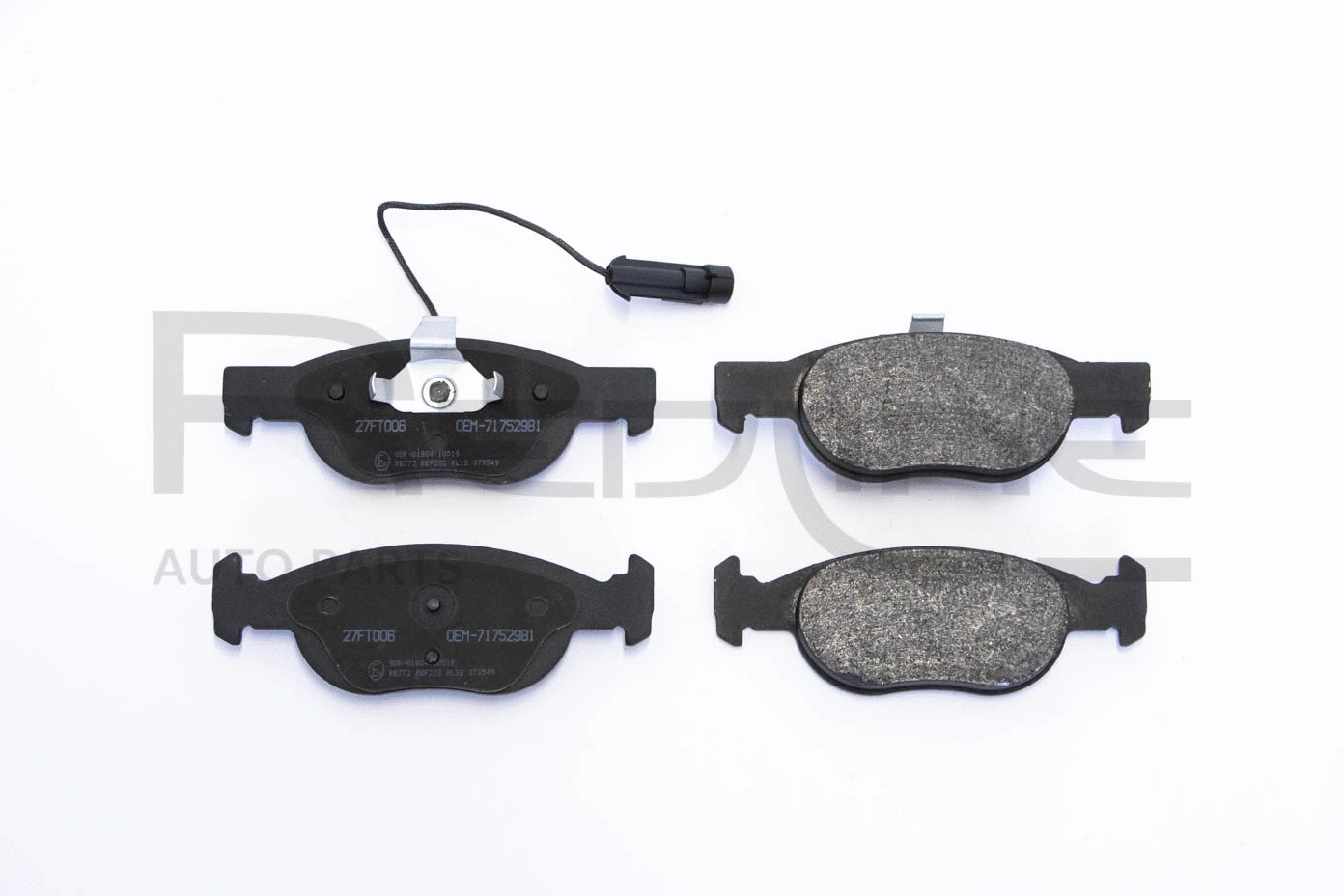 Brake Pad Set, disc brake (27FT006)