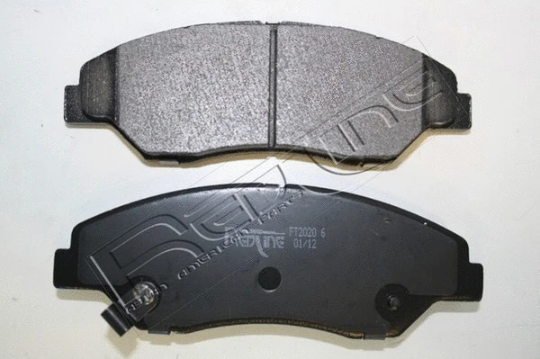 Brake Pad Set, disc brake (27KI031)