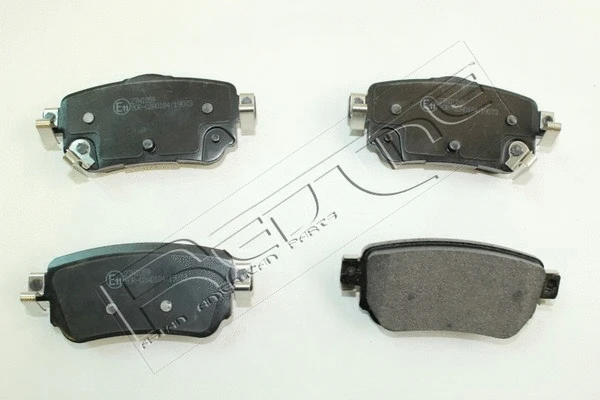 Brake Pad Set, disc brake (27NI059)