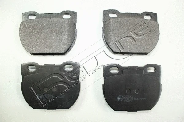 Brake Pad Set, disc brake (27RV019)