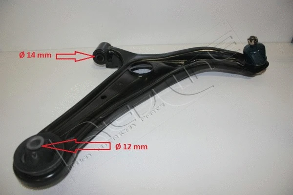 Control/Trailing Arm, wheel suspension (40TO050)