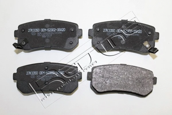 Brake Pad Set, disc brake (27KI050)