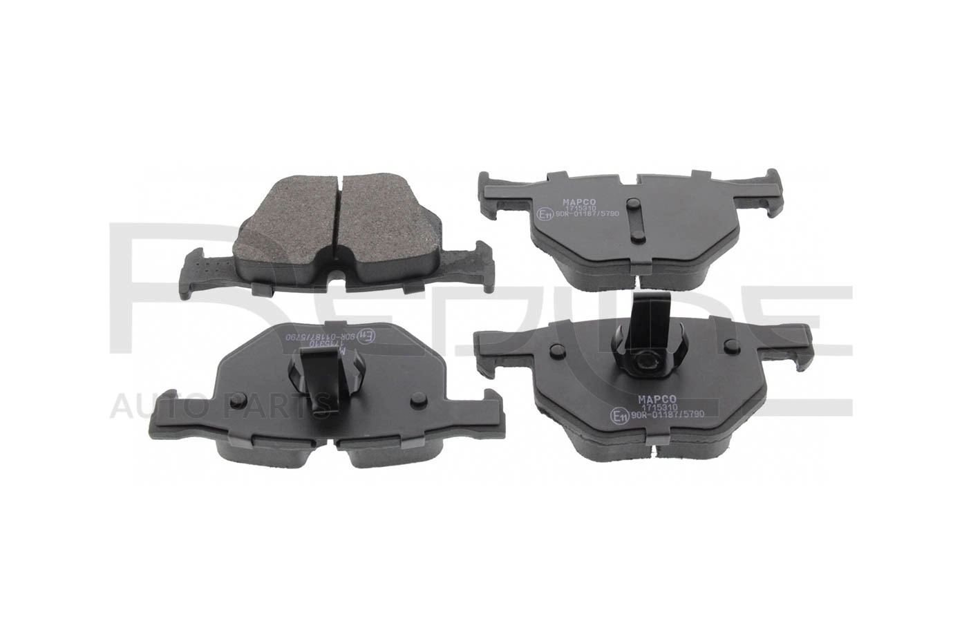Brake Pad Set, disc brake (27BW009)