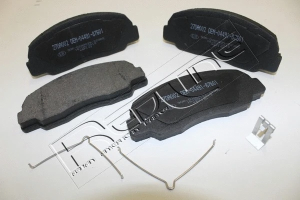 Brake Pad Set, disc brake (27DA002)