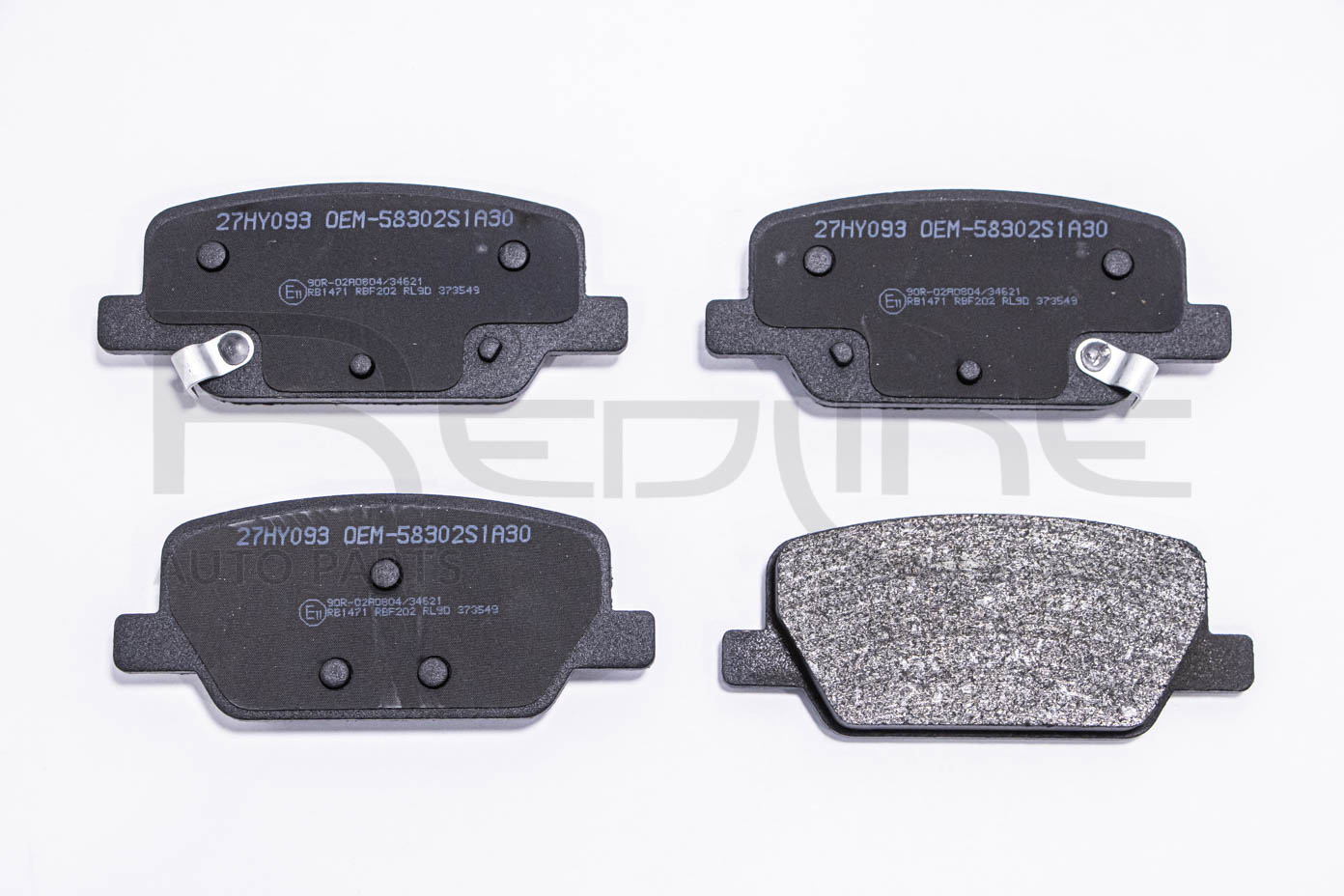 Brake Pad Set, disc brake (27HY093)