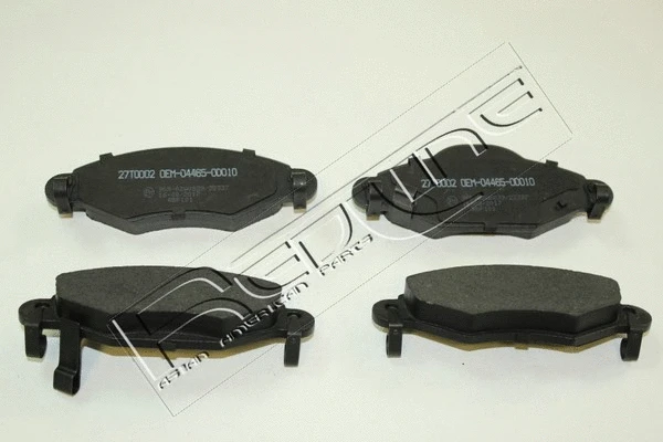 Brake Pad Set, disc brake (27TO002)