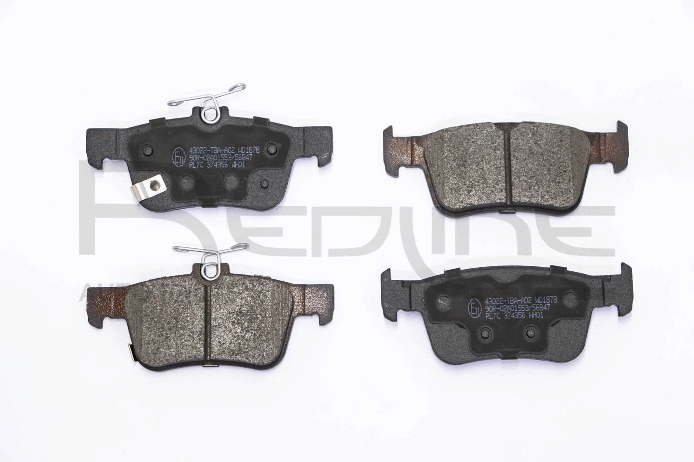Brake Pad Set, disc brake (27HO037)