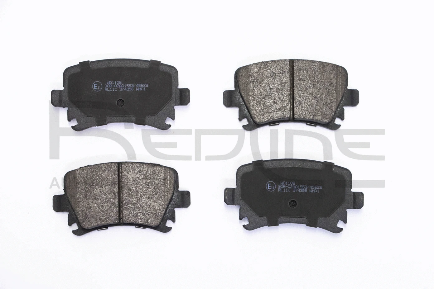 Brake Pad Set, disc brake (27AU005)