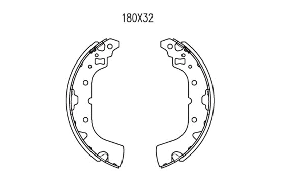 Brake Shoe Set
