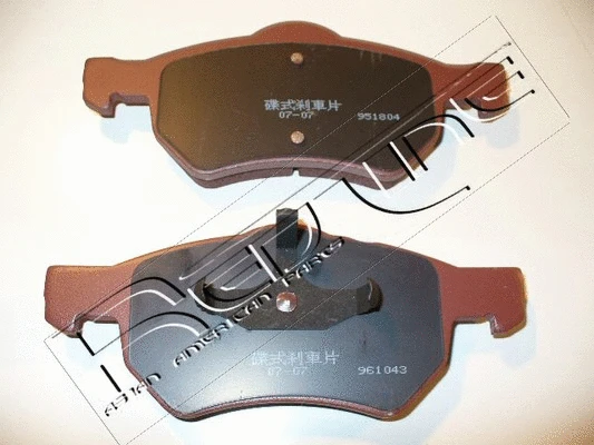 Brake Pad Set, disc brake (27CH022)