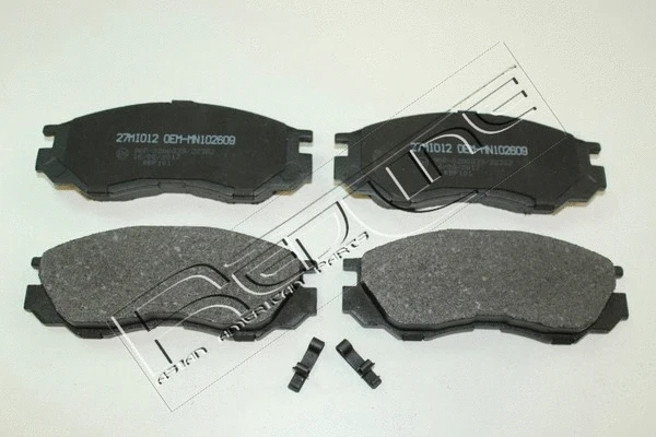Brake Pad Set, disc brake (27MI012)