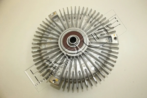 Clutch, radiator fan