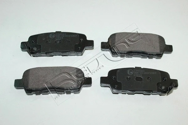 Brake Pad Set, disc brake (27NI021)