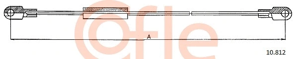 Cable Pull, parking brake (10.812)