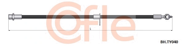 Brake Hose (92.BH.TY040)