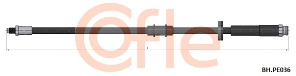 Brake Hose (92.BH.PE036)