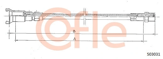 Speedometer Cable (S03031)