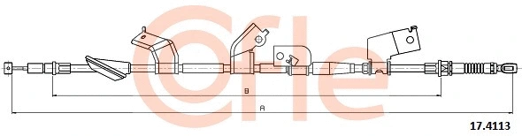 Cable Pull, parking brake (17.4113)