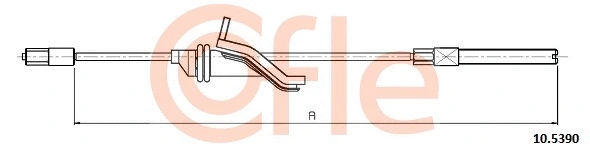 Cable Pull, parking brake (92.10.5390)