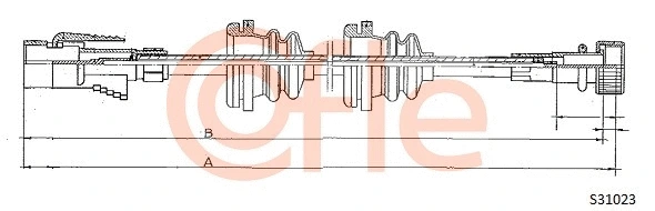 Speedometer Cable (S31023)