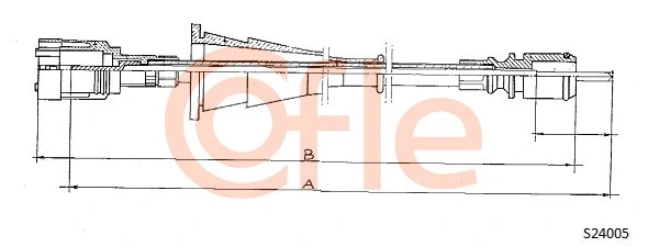 Speedometer Cable (S24005)