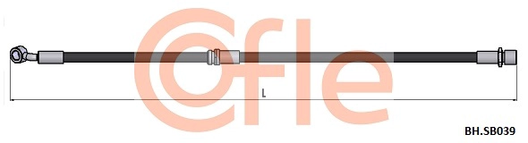 Brake Hose (92.BH.SB039)