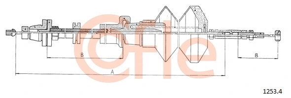 Accelerator Cable (92.1253.4)