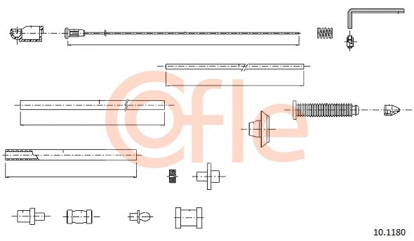 Accelerator Cable (10.1180)
