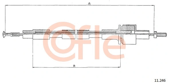 Cable Pull, clutch control (11.246)