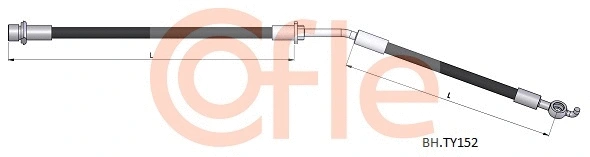 Brake Hose (92.BH.TY152)