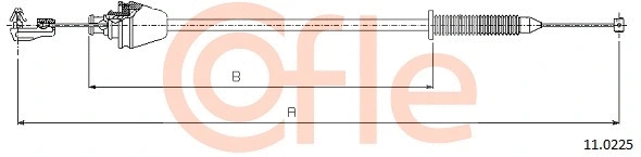 Accelerator Cable (11.0225)