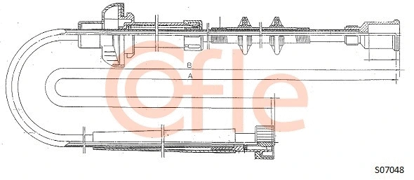 Speedometer Cable (S07048)