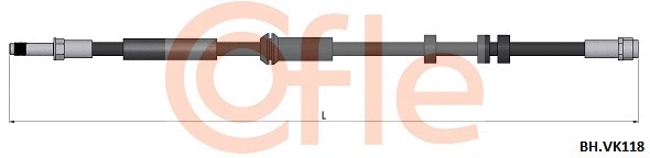 Brake Hose (92.BH.VK118)