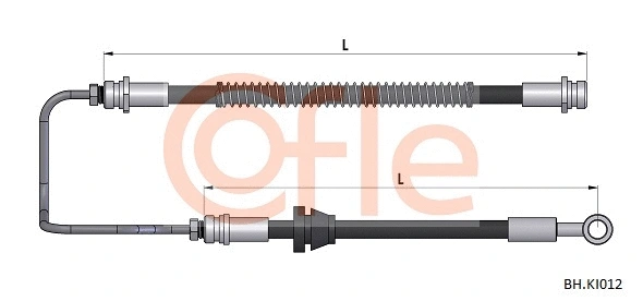 Brake Hose (92.BH.KI012)
