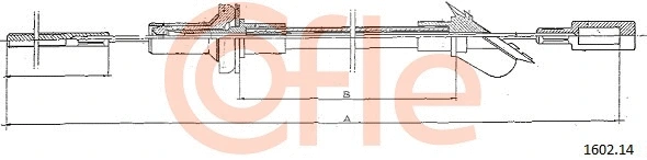 Cable Pull, clutch control (1602.14)