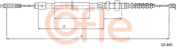 Cable Pull, parking brake (10.465)