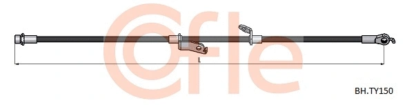 Brake Hose (92.BH.TY150)