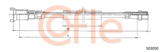 Speedometer Cable (S03050)
