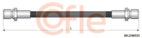 Brake Hose (92.BH.DW025)