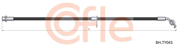 Brake Hose (92.BH.TY043)
